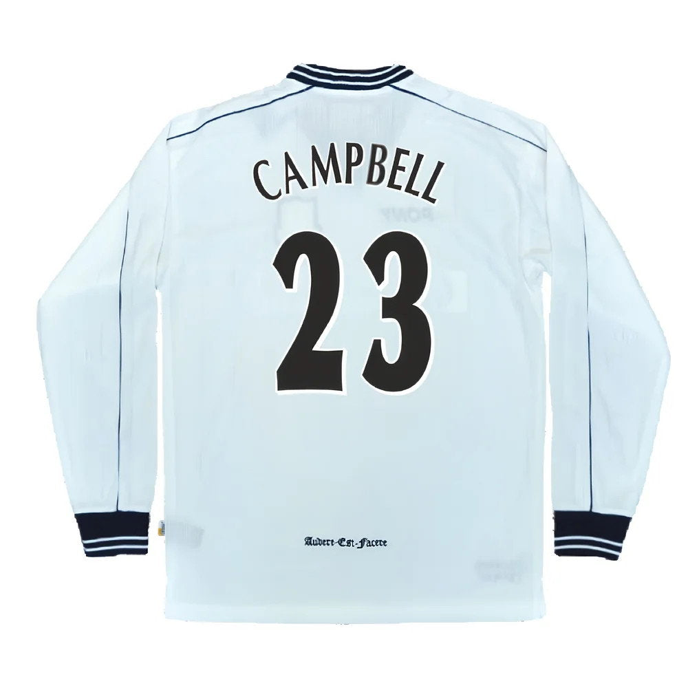 1997-1999 Tottenham Home LS Pony Retro Shirt (Campbell 23)_2