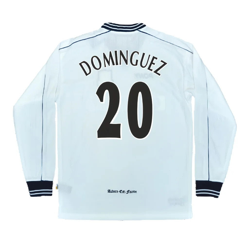 1997-1999 Tottenham Home LS Pony Retro Shirt (Dominguez 20)_2