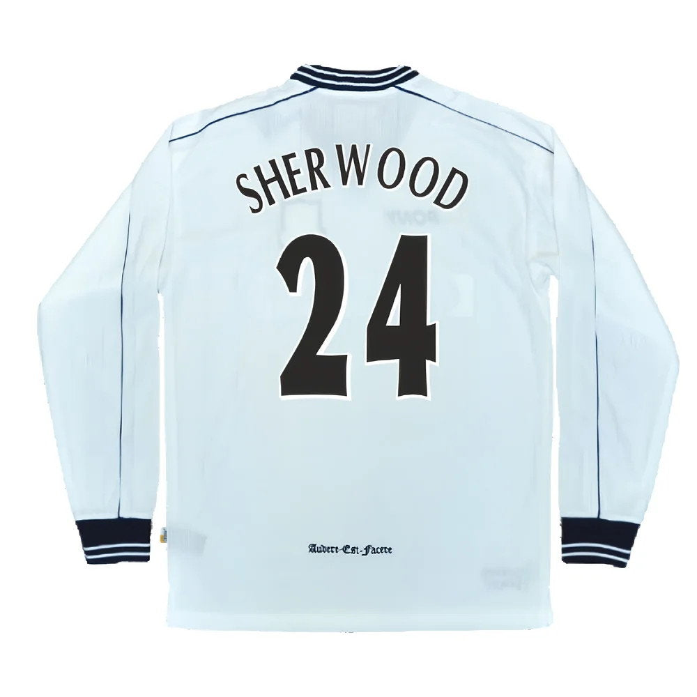 1997-1999 Tottenham Home LS Pony Retro Shirt (Sherwood 24)_2