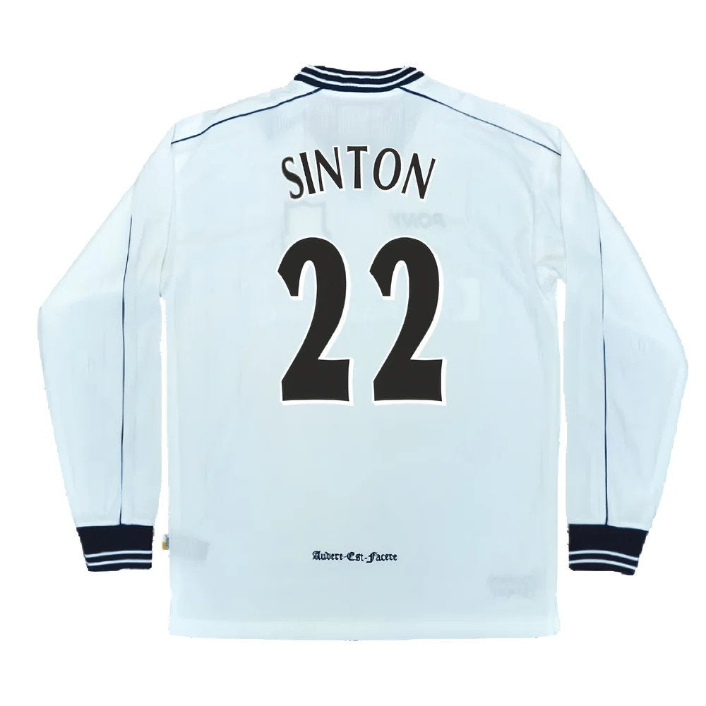 1997-1999 Tottenham Home LS Pony Retro Shirt (Sinton 22)_2