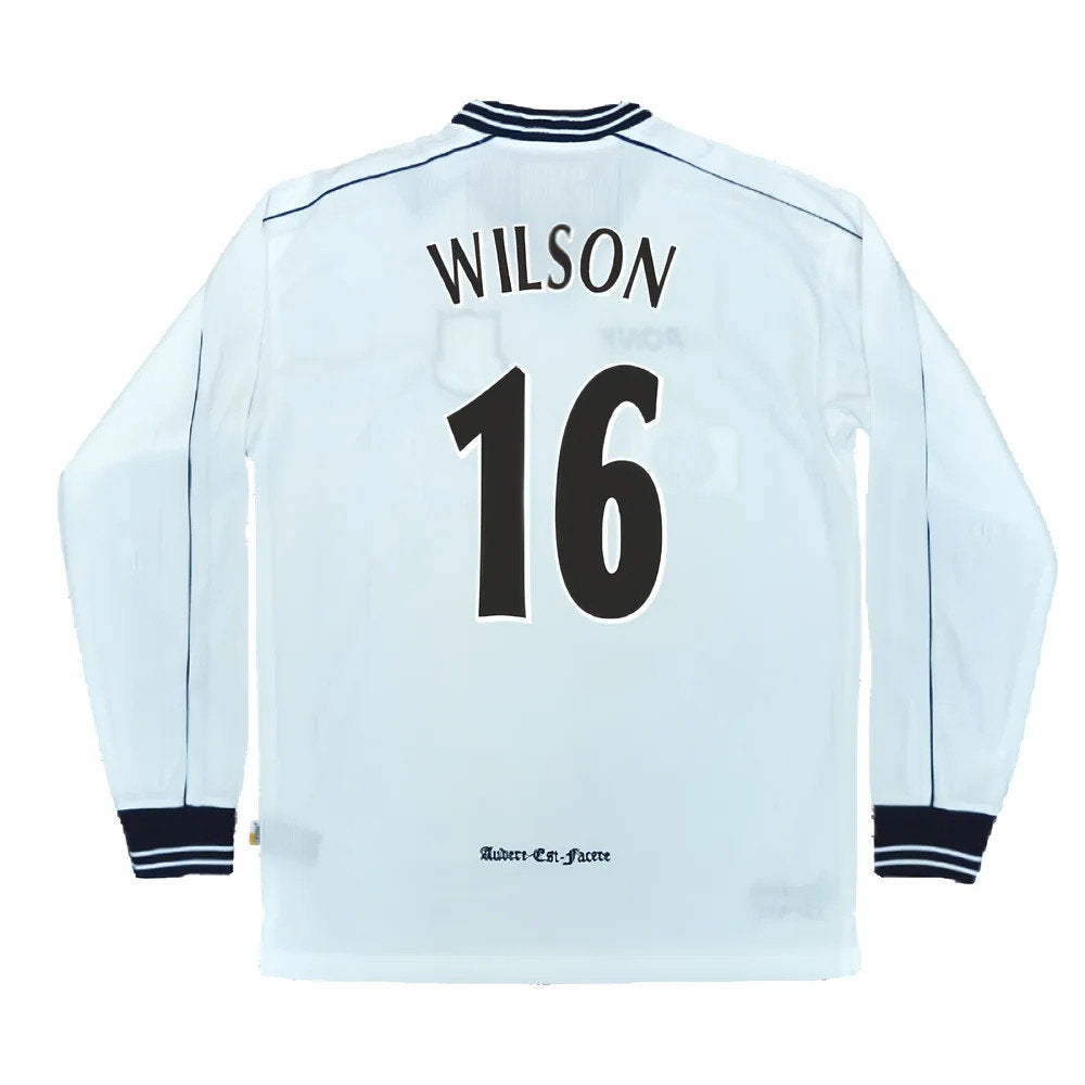 1997-1999 Tottenham Home LS Pony Retro Shirt (Wilson 16)_2