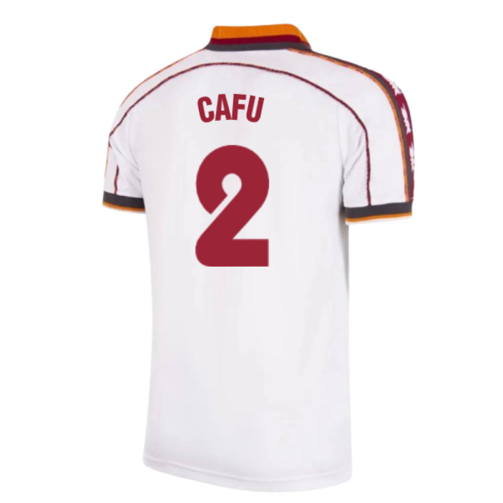 1998-1999 Roma Away Retro Football Shirt (Cafu 2)_0
