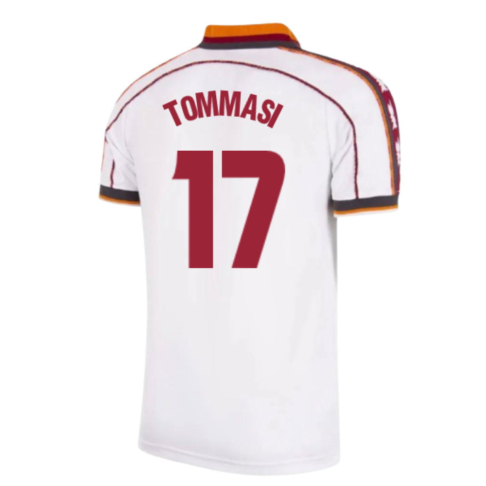 1998-1999 Roma Away Retro Football Shirt (Tommasi 17)_0