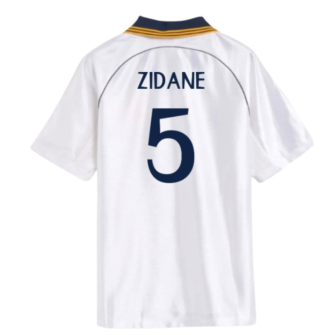 1998-2000 Real Madrid Reissue Home Shirt (Zidane 5)_0