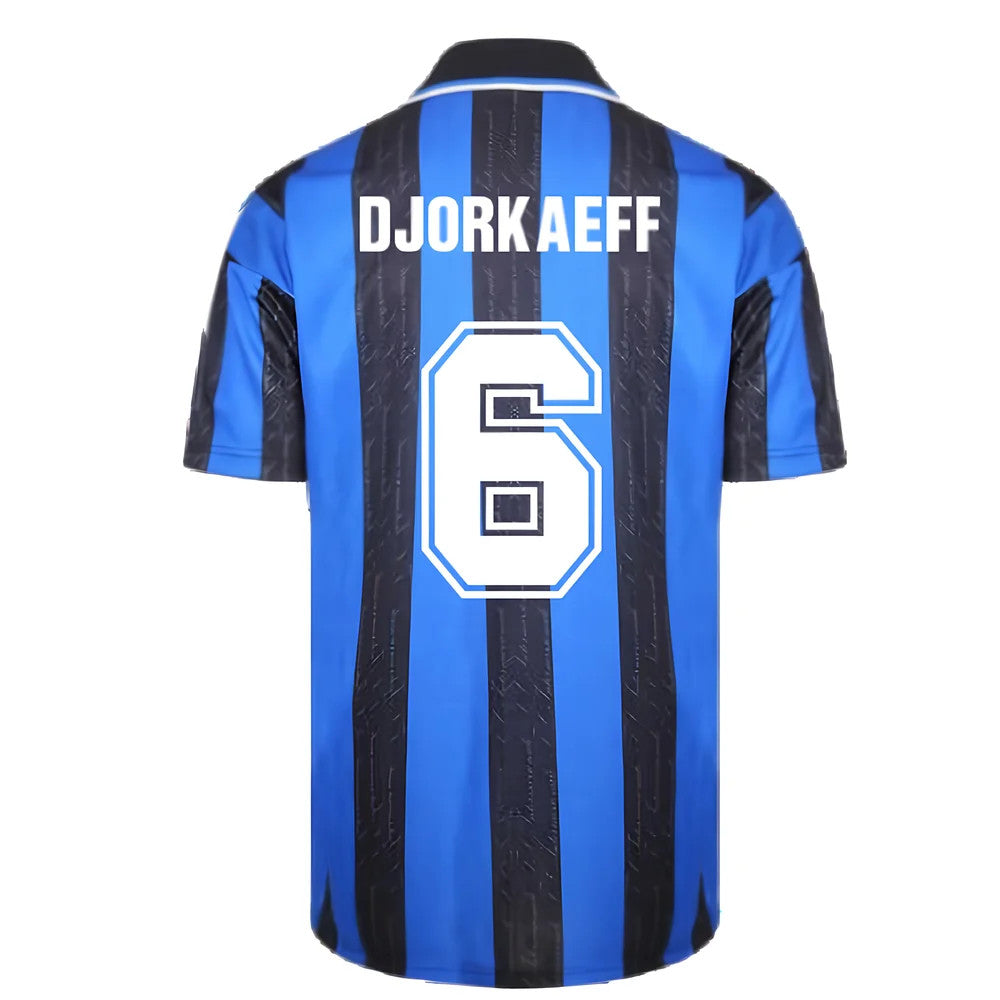 1998 Inter Milan Score Draw Home Shirt (Djorkaeff 6)_2