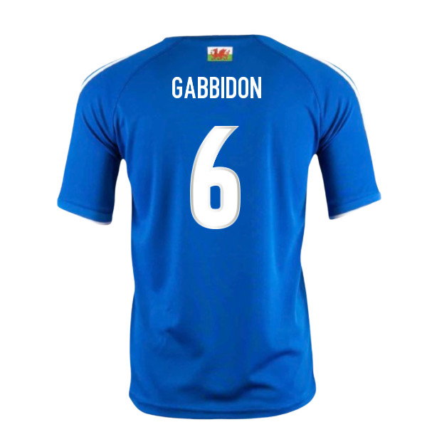 2002-2003 Cardiff City Retro Home Shirt (Gabbidon 6)_0