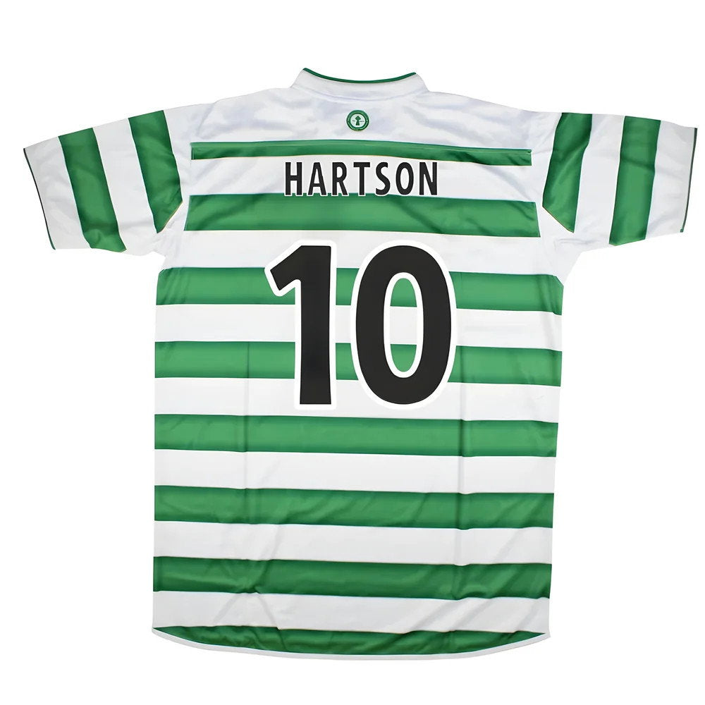 2003-2004 Celtic Retro Home Shirt (Hartson 10)_0