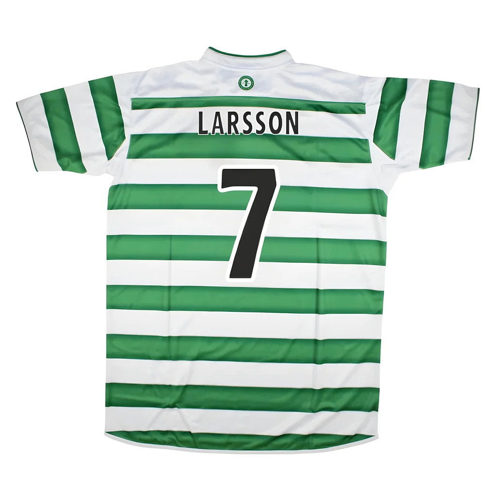 2003-2004 Celtic Retro Home Shirt (Larsson 7)_0
