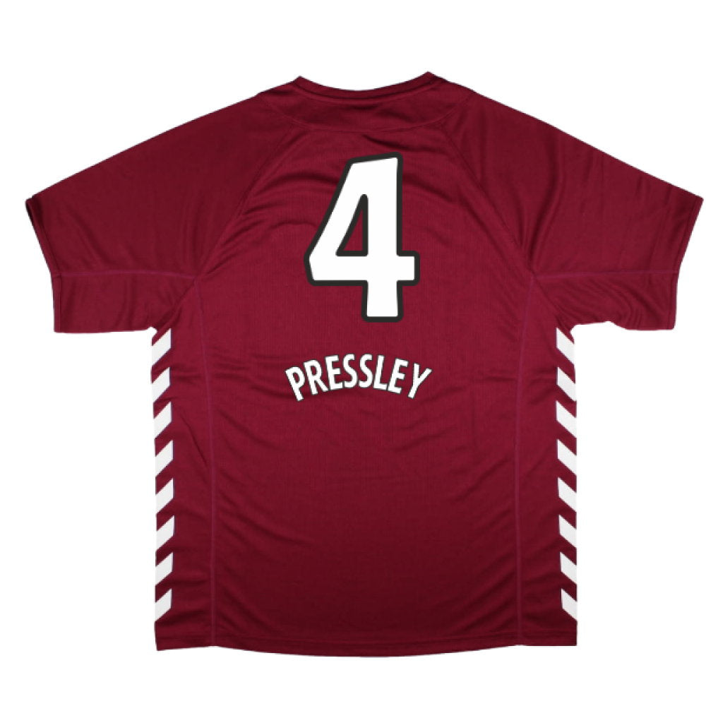 2005-2006 Hearts Home Retro Shirt (PRESSLEY 4)_0