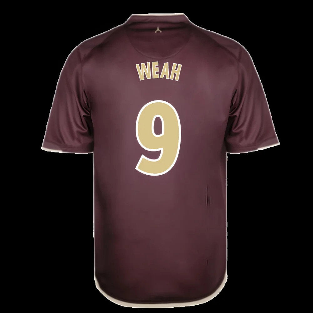 2006-2007 PSG Away Retro Shirt (Weah 9)_2