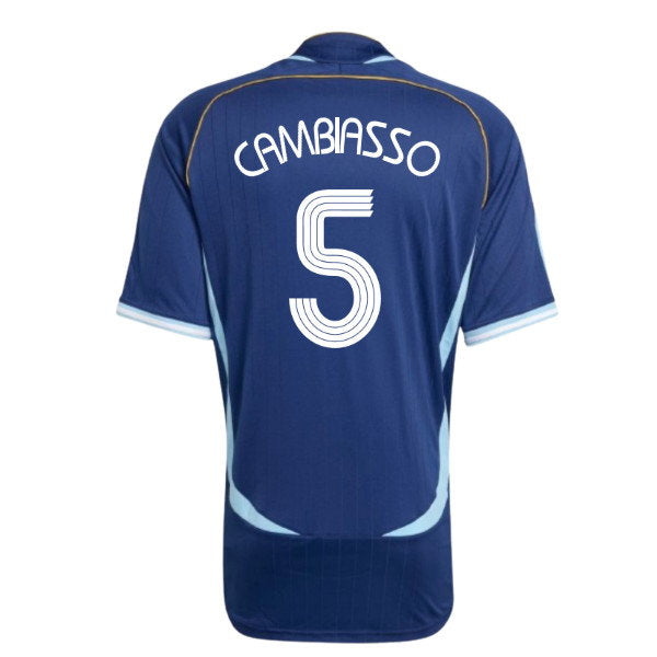 2006 Argentina adidas Reissue Away Shirt (Cambiasso 5)_0