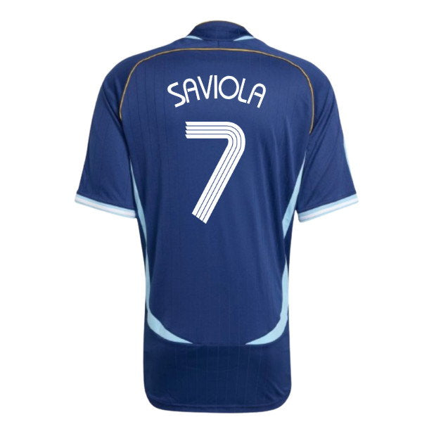 2006 Argentina adidas Reissue Away Shirt (Saviola 7)_0