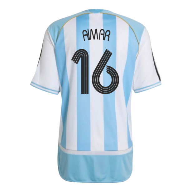 2006 Argentina adidas Reissue Home Shirt (Aimar 16)_0