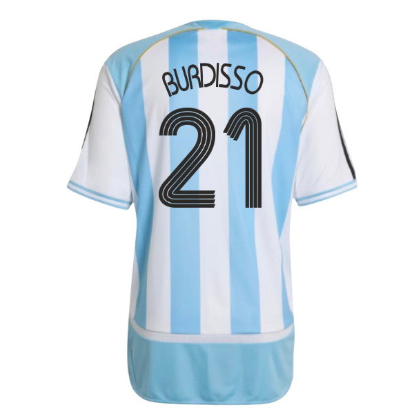 2006 Argentina adidas Reissue Home Shirt (Burdisso 21)_0