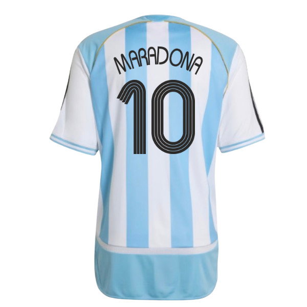 2006 Argentina adidas Reissue Home Shirt (Maradona 10)_0