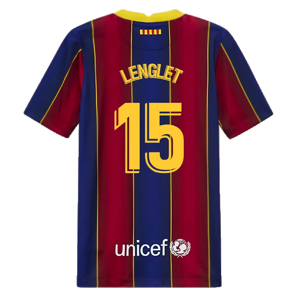 2020-2021 Barcelona Home Jersey (Kids) (LENGLET 15)_2