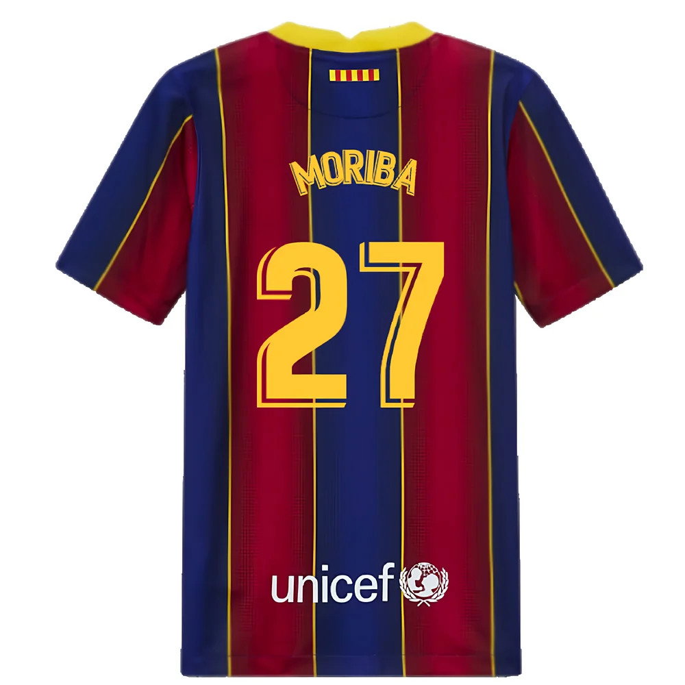 2020-2021 Barcelona Home Jersey (Kids) (MORIBA 27)_2