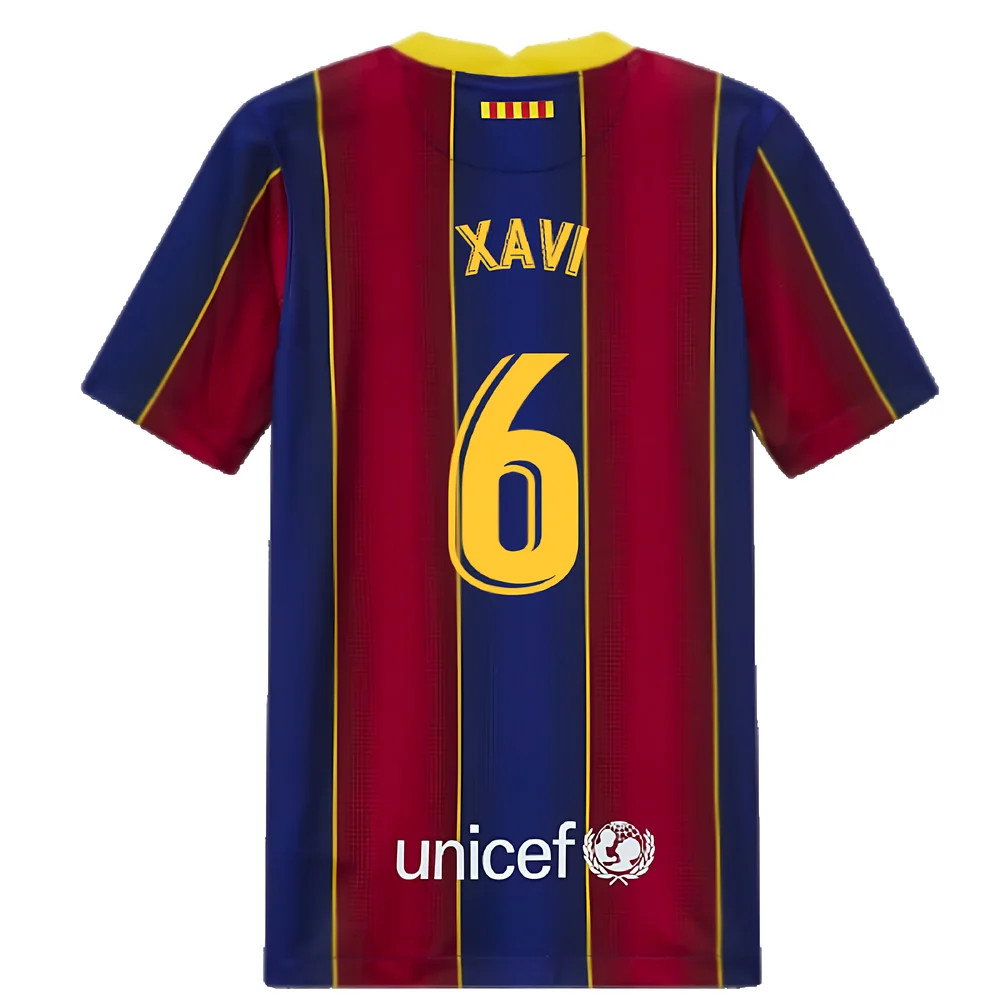 2020-2021 Barcelona Home Jersey (Kids) (XAVI 6)_2