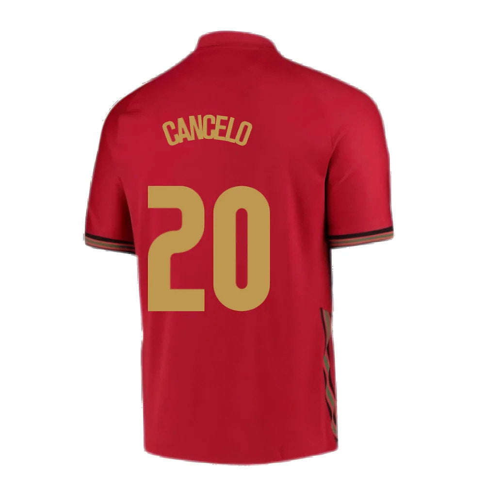 2020-2021 Portugal Home Nike Shirt (Kids) (Cancelo 20)_2