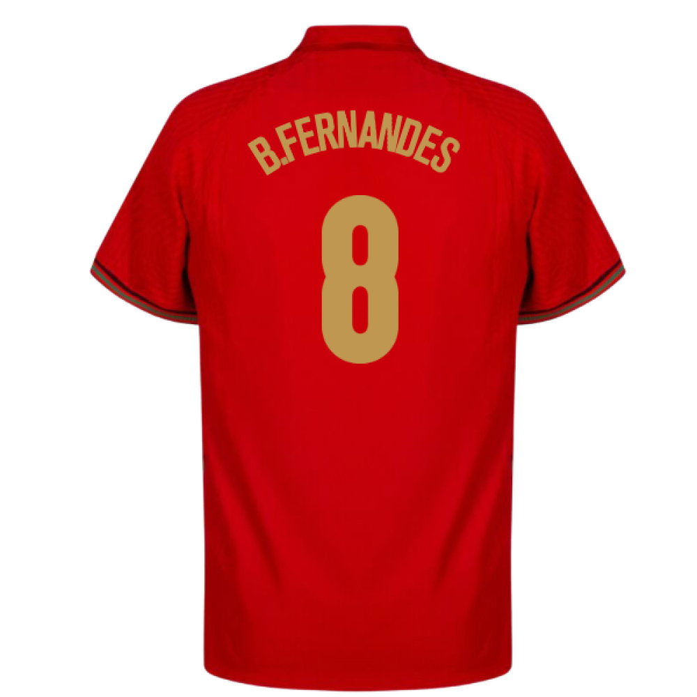 2020-2021 Portugal Home Shirt (B.Fernandes 8)_0