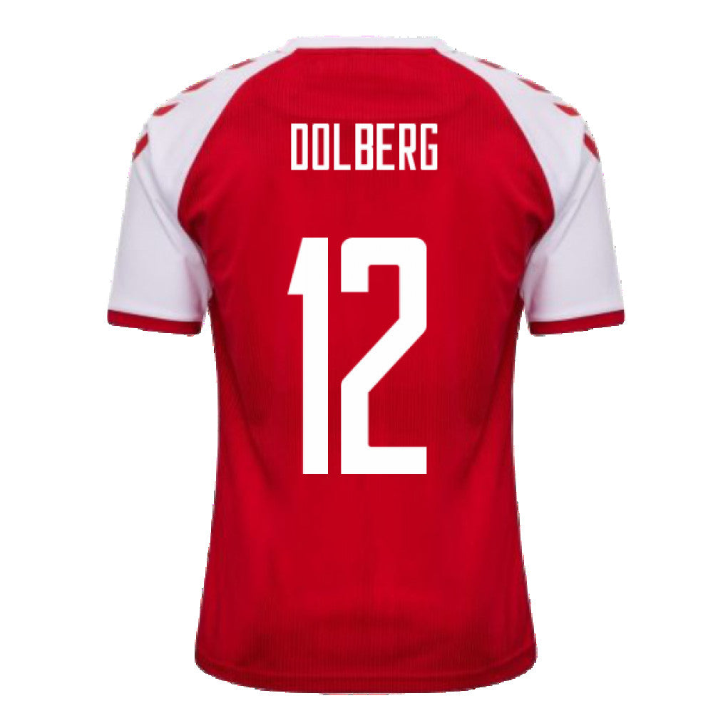 2021-2022 Denmark Home Shirt (DOLBERG 12)_2