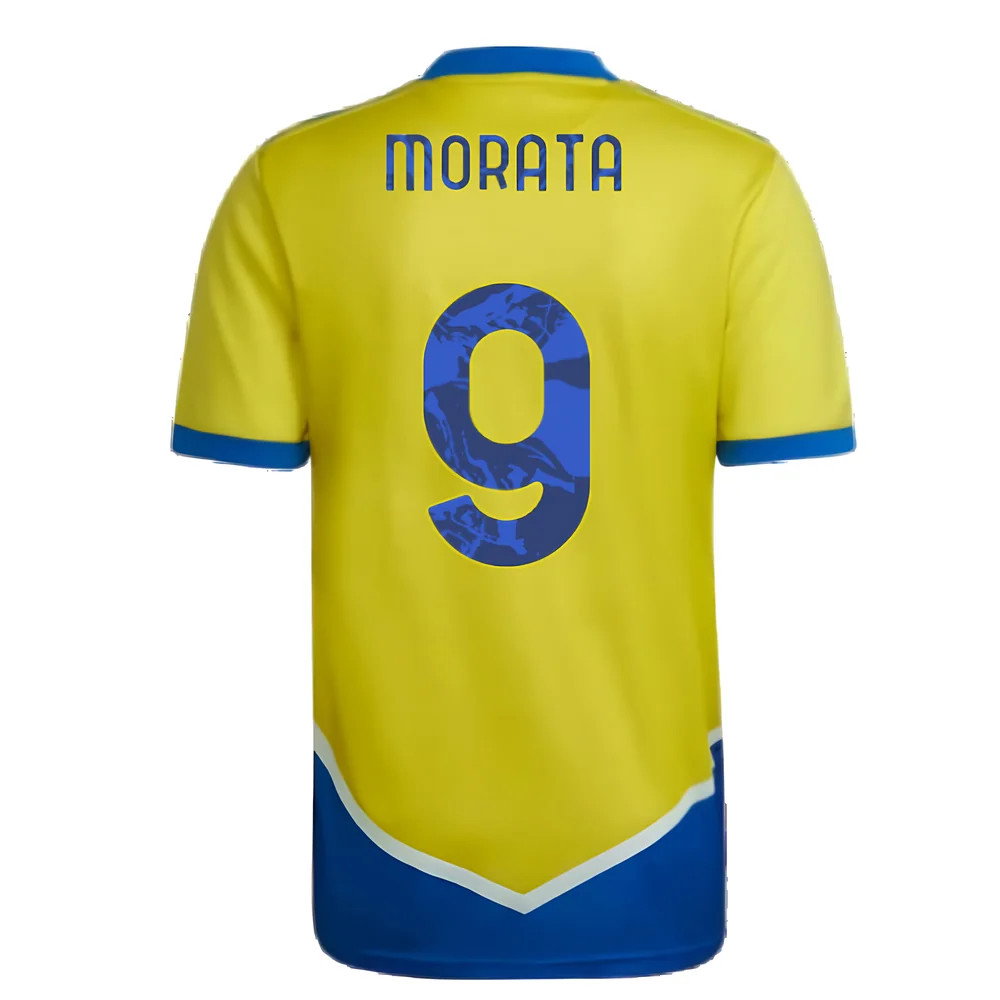 2021-2022 Juventus Third Shirt (MORATA 9)_2