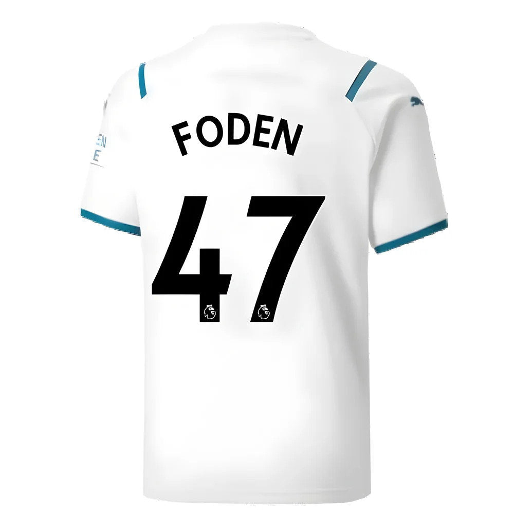 2021-2022 Man City Away Shirt (Kids) (FODEN 47)_2