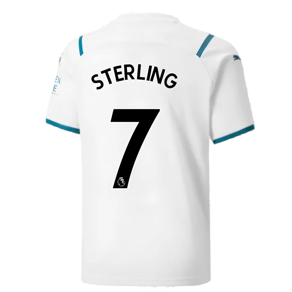 2021-2022 Man City Away Shirt (Kids) (STERLING 7)_2