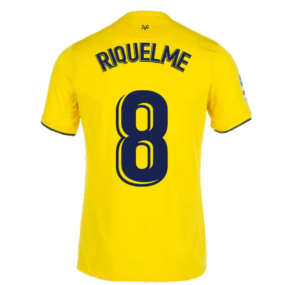 2021-2022 Villarreal Home Shirt (RIQUELME 8)_2