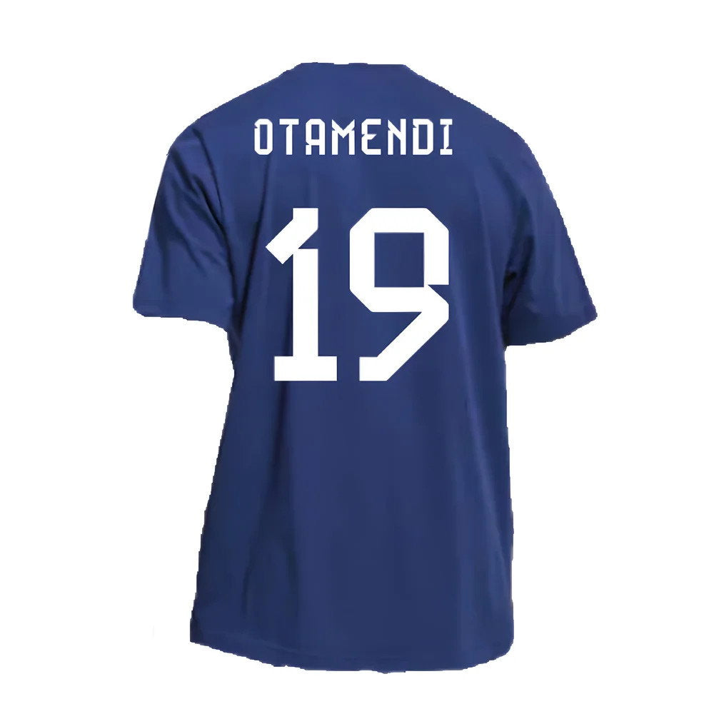 2022-2023 Argentina DNA Graphic Tee (Night Indigo) (OTAMENDI 19)_2