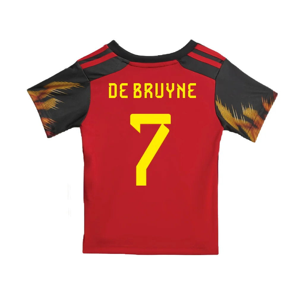 2022-2023 Belgium Home Baby Kit (DE BRUYNE 7)_2