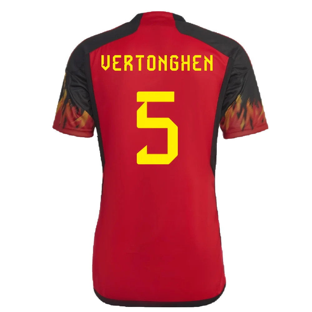 2022-2023 Belgium Home Shirt (Vertonghen 5)_2