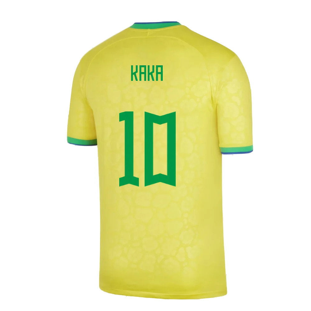 2022-2023 Brazil Little Boys Home Shirt (Kaka 10)_2