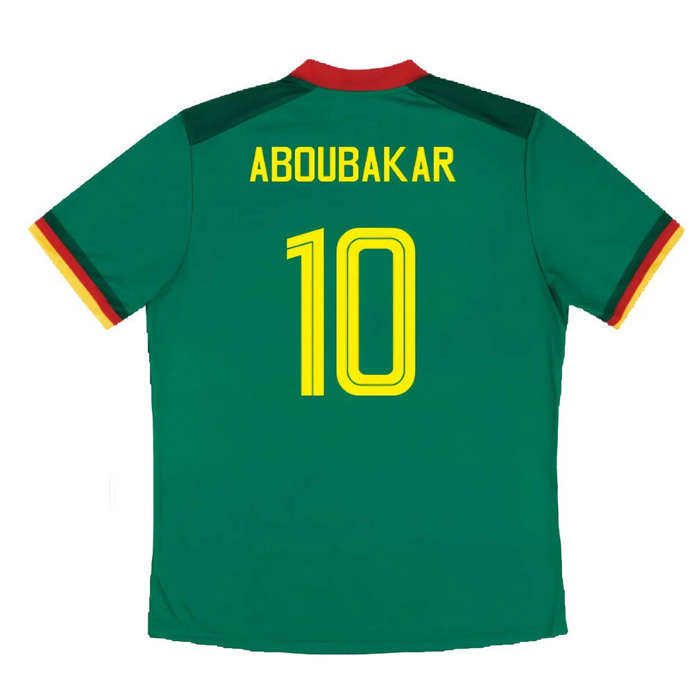 2022-2023 Cameroon Home Replica Shirt (ABOUBAKAR 10)_2