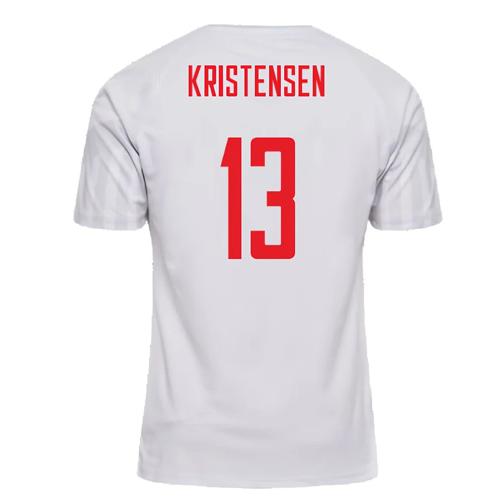 2022-2023 Denmark Away Shirt (Kristensen 13)_2