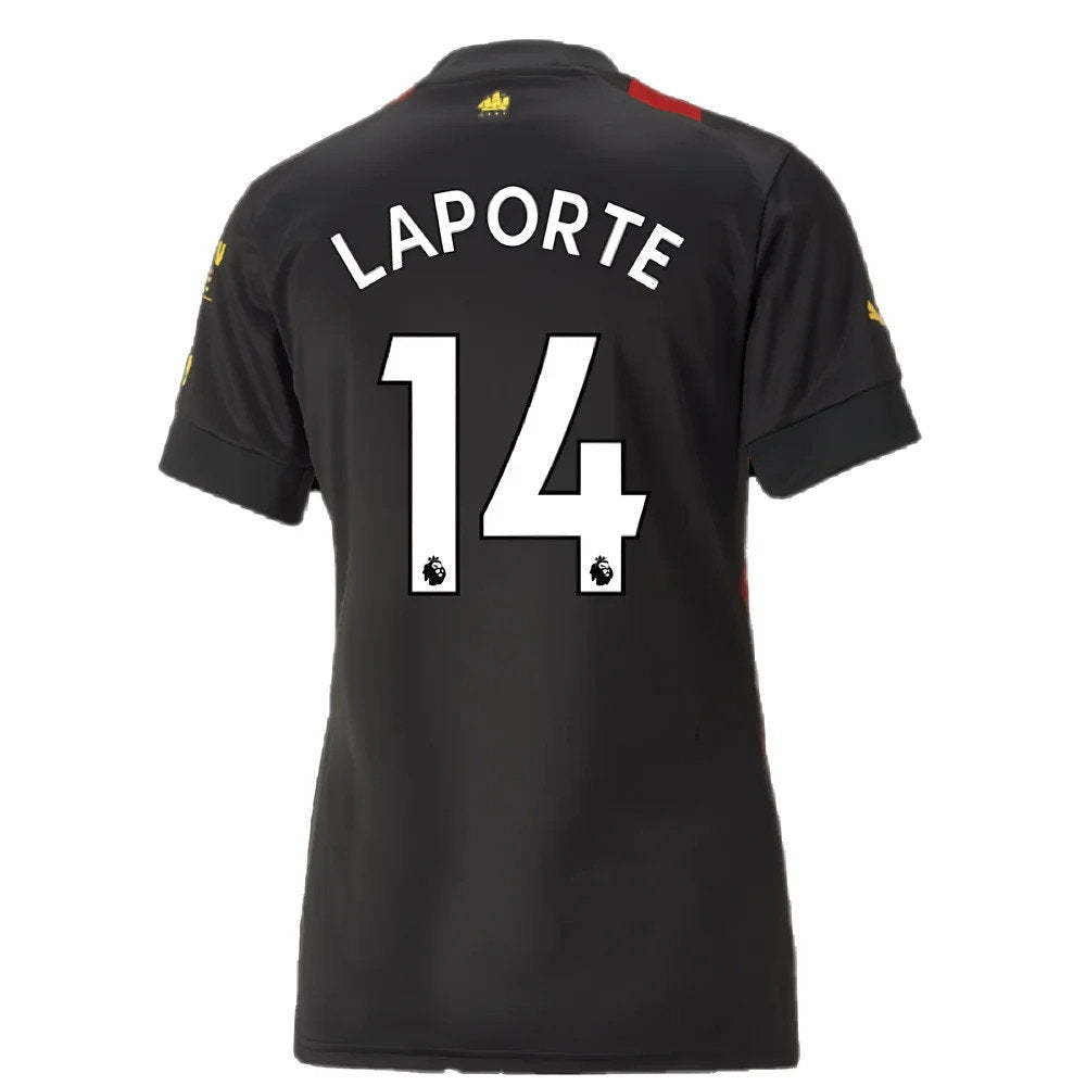 2022-2023 Man City Away Shirt (Ladies) (LAPORTE 14)_2