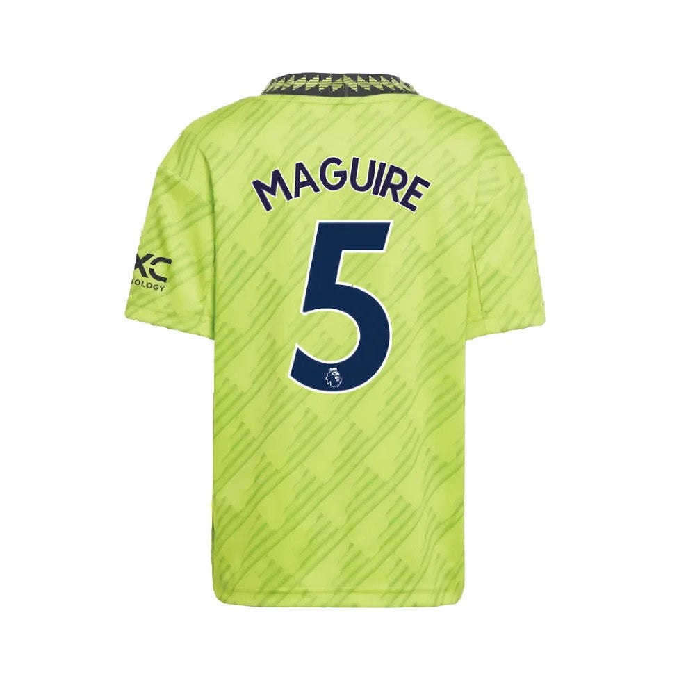 2022-2023 Man Utd Third Mini Kit (MAGUIRE 5)_2