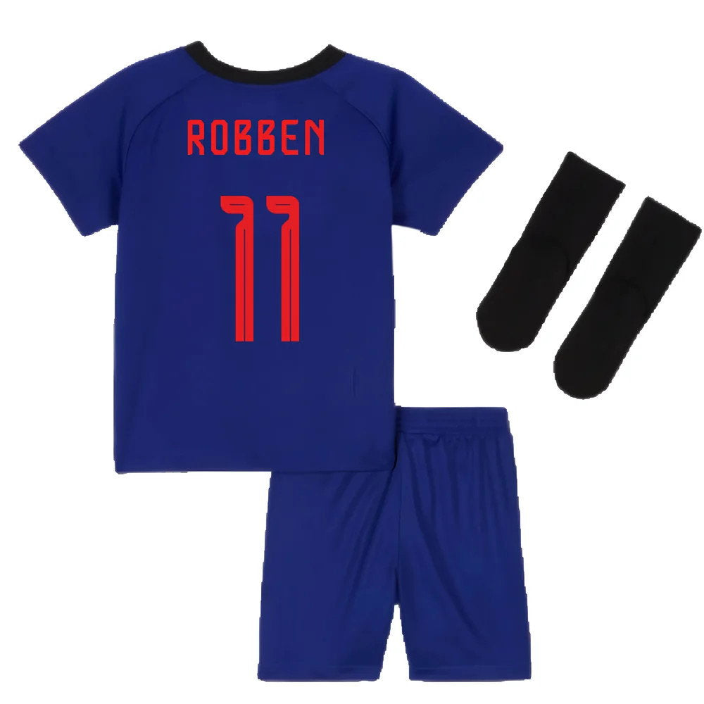 2022-2023 Netherlands Away Mini Kit (Robben 11)_2