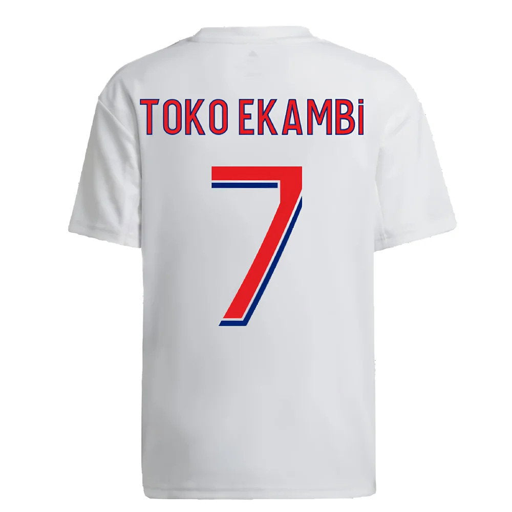 2022-2023 Olympique Lyon Home Shirt (Kids) (TOKO EKAMBI 7)_2