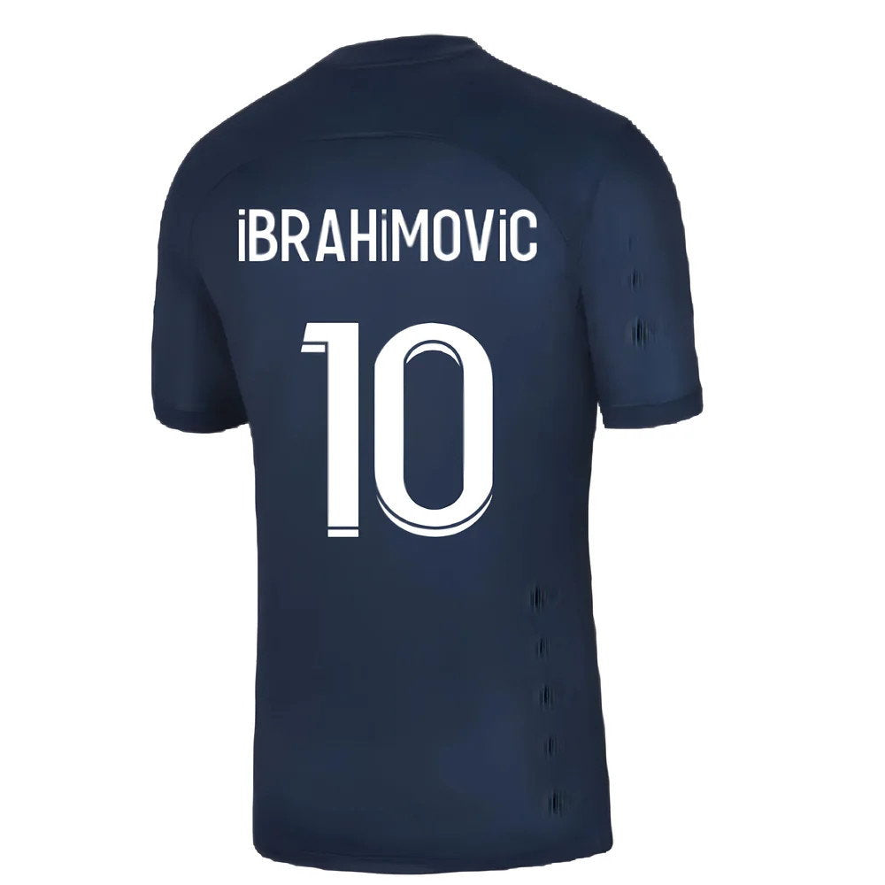 2022-2023 PSG Home Shirt (no sponsor) (IBRAHIMOVIC 10)_2