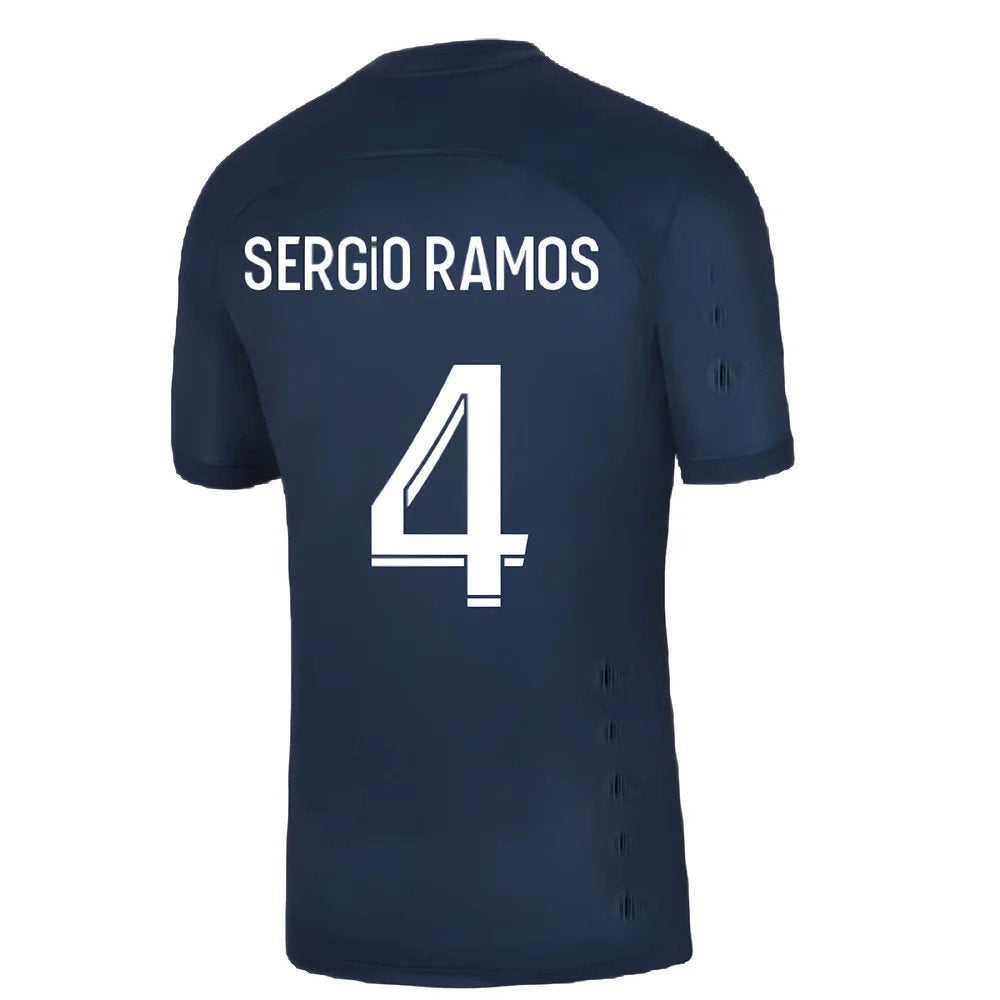 2022-2023 PSG Home Shirt (no sponsor) (SERGIO RAMOS 4)_2
