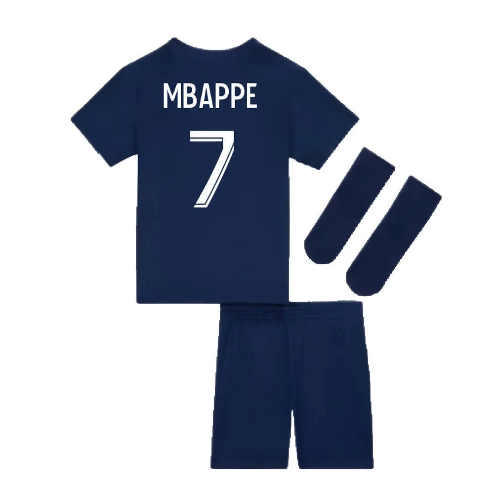 2022-2023 PSG Little Boys Home Kit (MBAPPE 7)_2