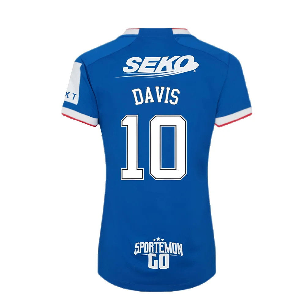 2022-2023 Rangers Home Shirt (Ladies) (DAVIS 10)_2