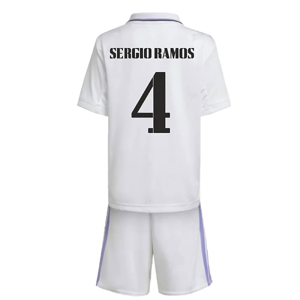 2022-2023 Real Madrid Home Mini Kit (SERGIO RAMOS 4)_2