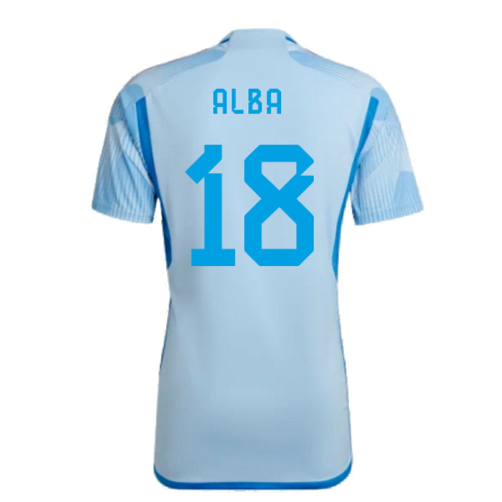 2022-2023 Spain Away Shirt (Alba 18)_2