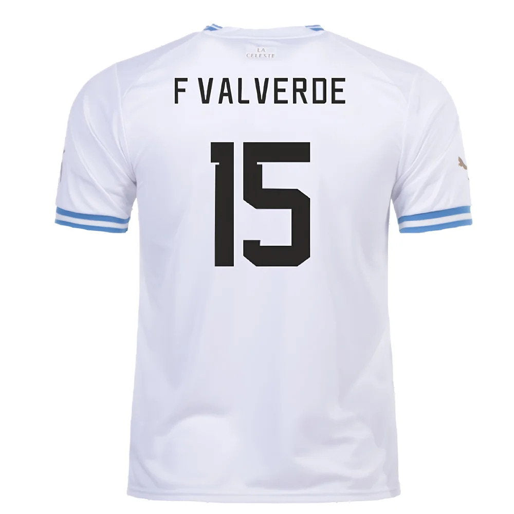 2022-2023 Uruguay Away Shirt (F Valverde 15)_2