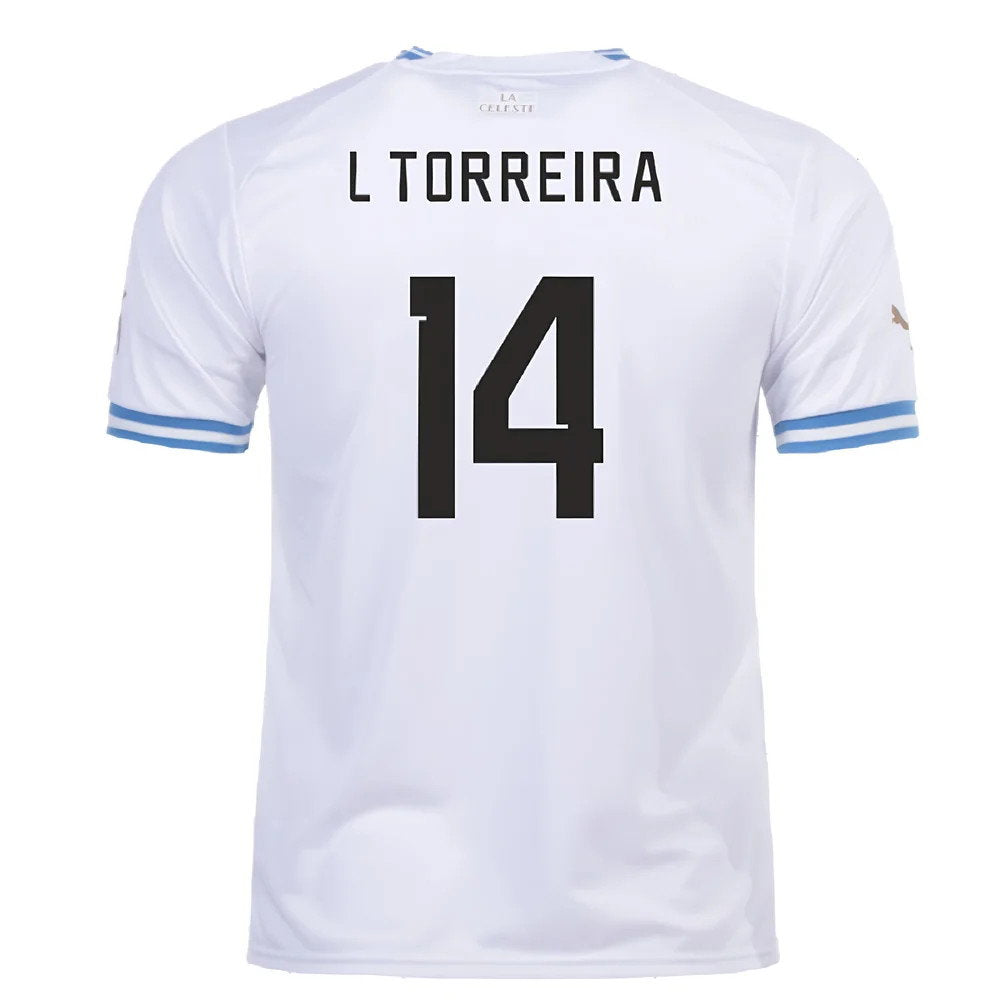 2022-2023 Uruguay Away Shirt (L Torreira 14)_2