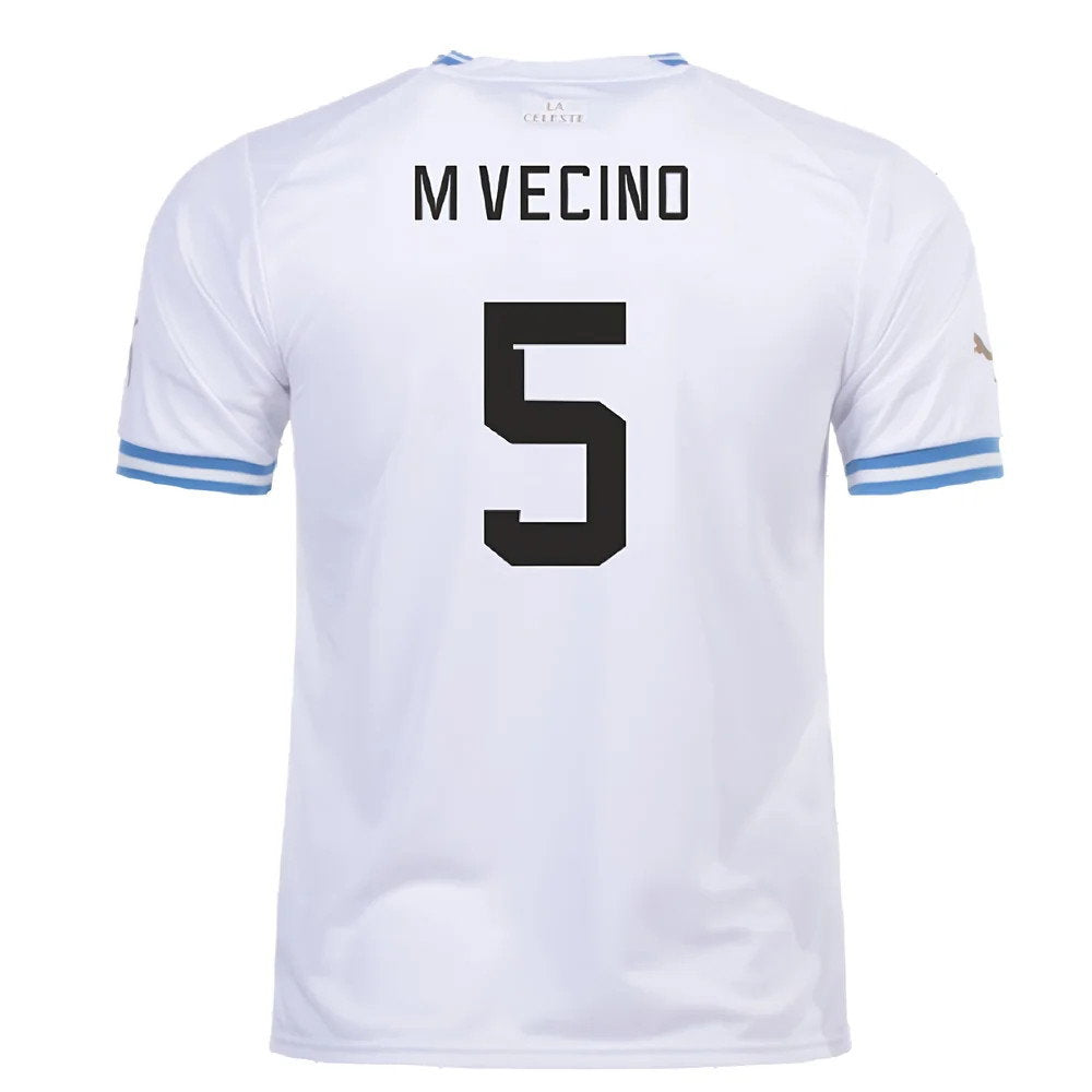 2022-2023 Uruguay Away Shirt (M Vecino 5)_2