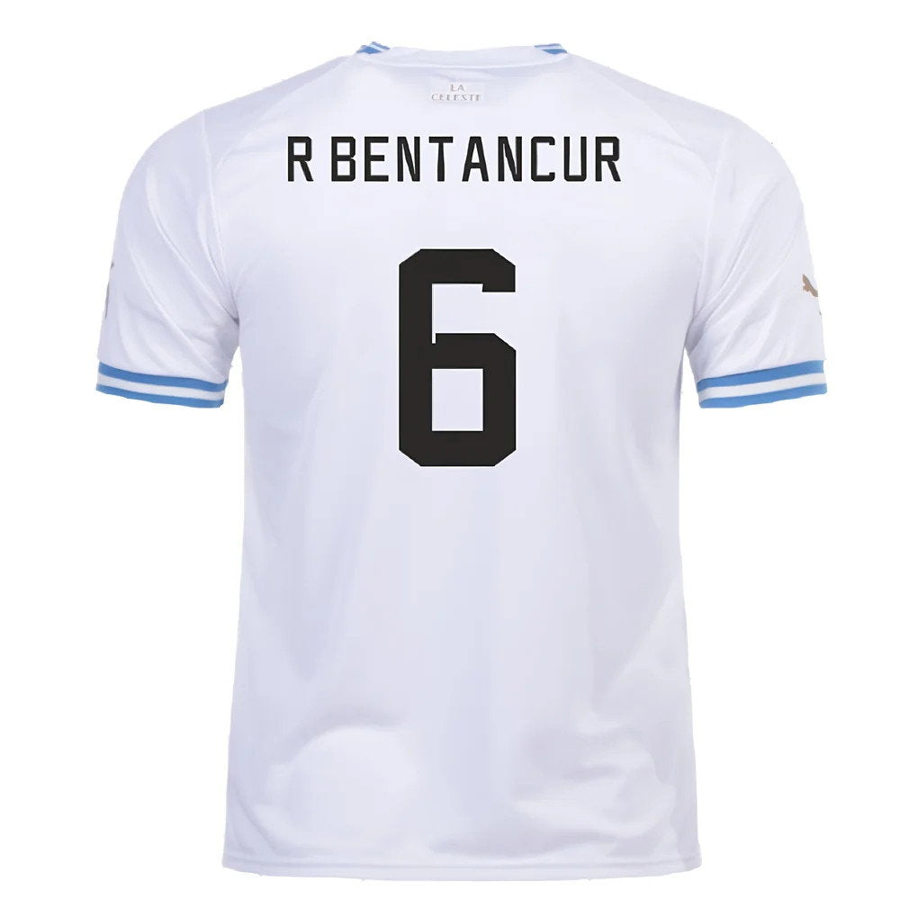 2022-2023 Uruguay Away Shirt (R Bentancur 6)_2