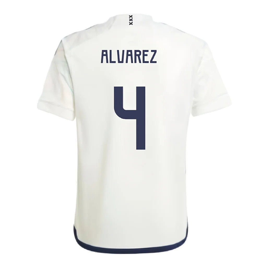 2023-2024 Ajax Away Shirt (Kids) (ALVAREZ 4)_2
